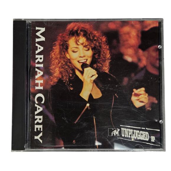 Mariah Carey MTV Unplugged EP CD 1992 Columbia  CK 52758 - Picture 1 of 3